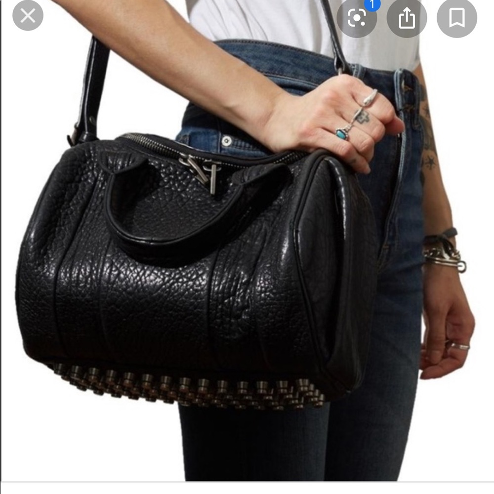 Alexander wang black purse